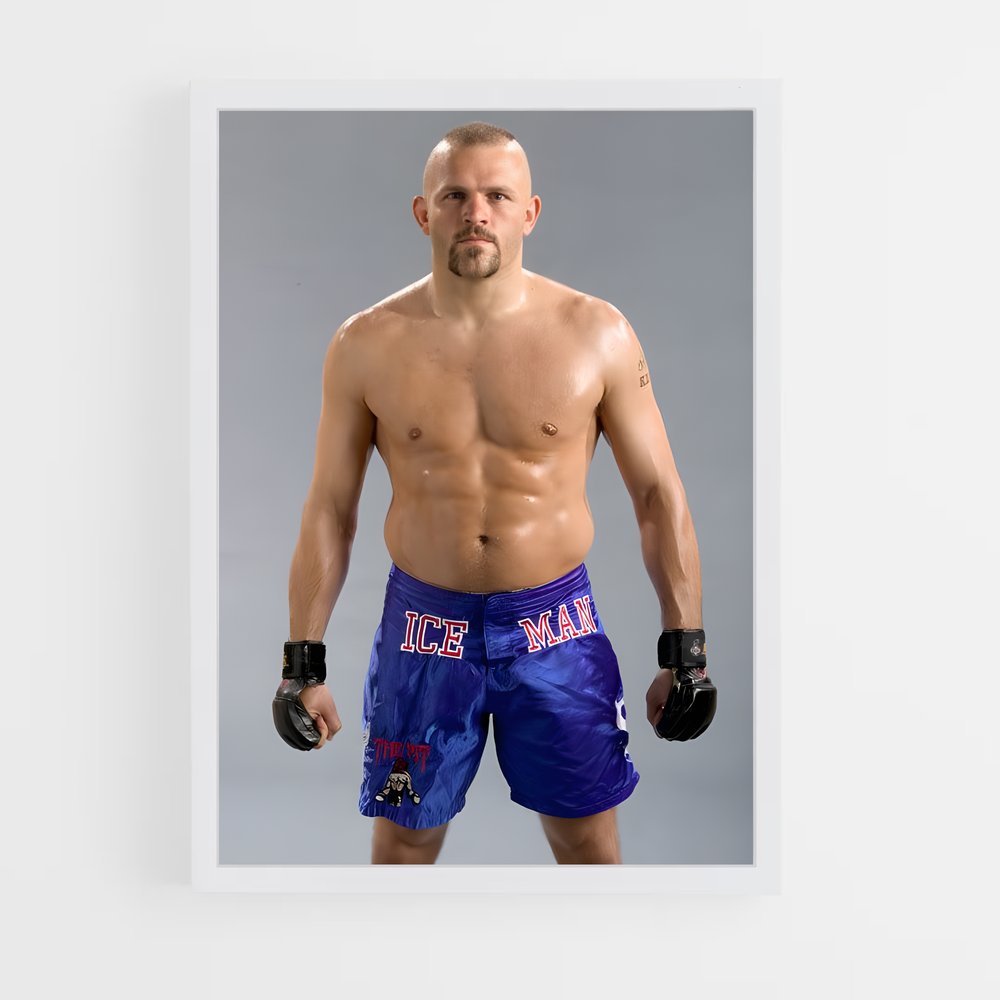 Poster Chuck the Iceman – affiche MMA (vue 3)